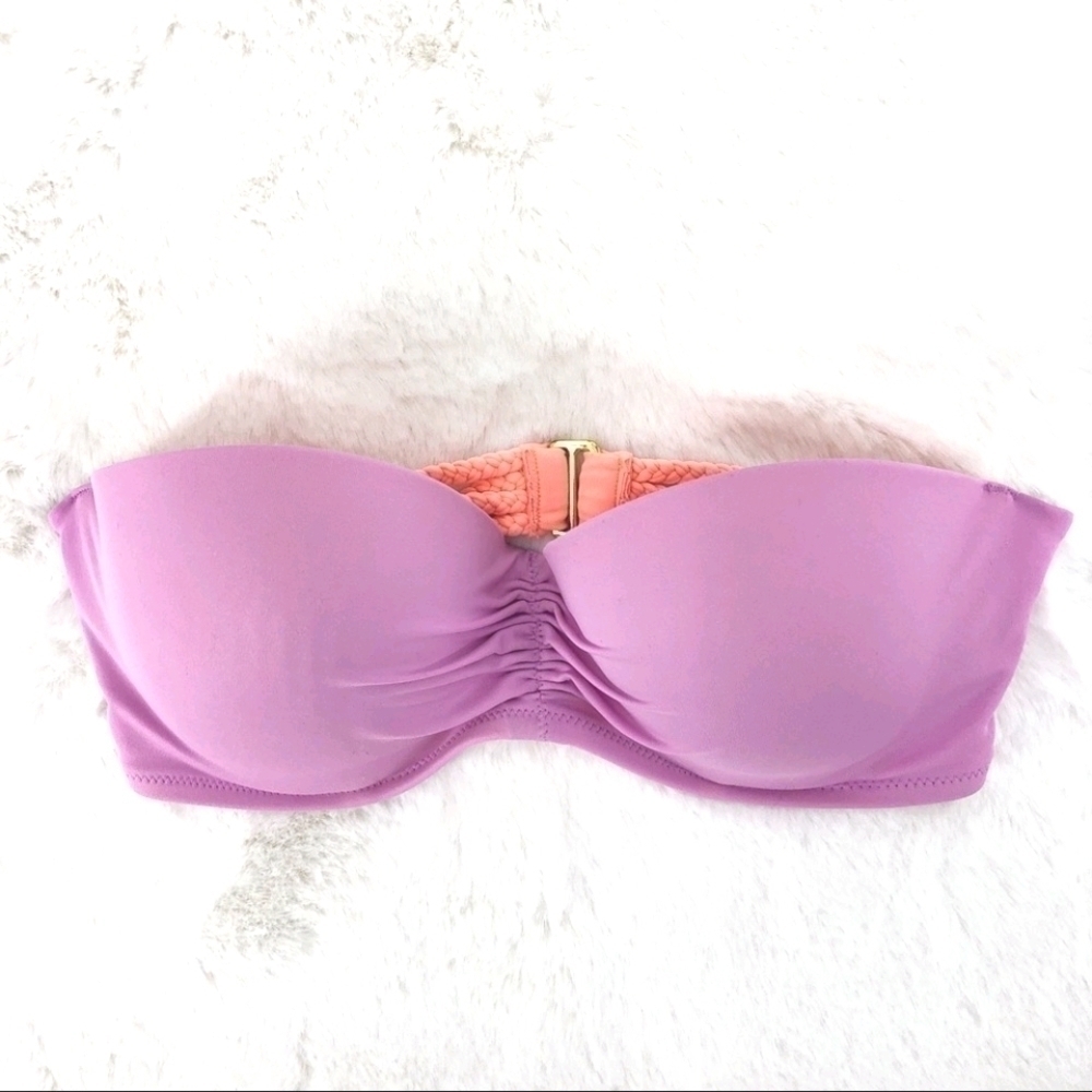 Victoria's Secret Women's 34C Purple Bandeau Top - Picture 2 of 11